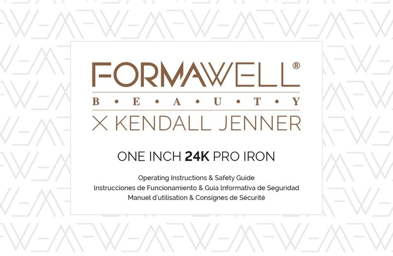 Formawell Beauty 1FWBRSS1-EU Operating instructions  & safety guide