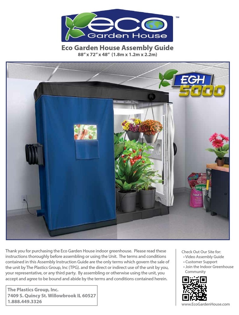Eco Garden House 5000 Assembly guide Eco Garden House 5000 Assembly guide