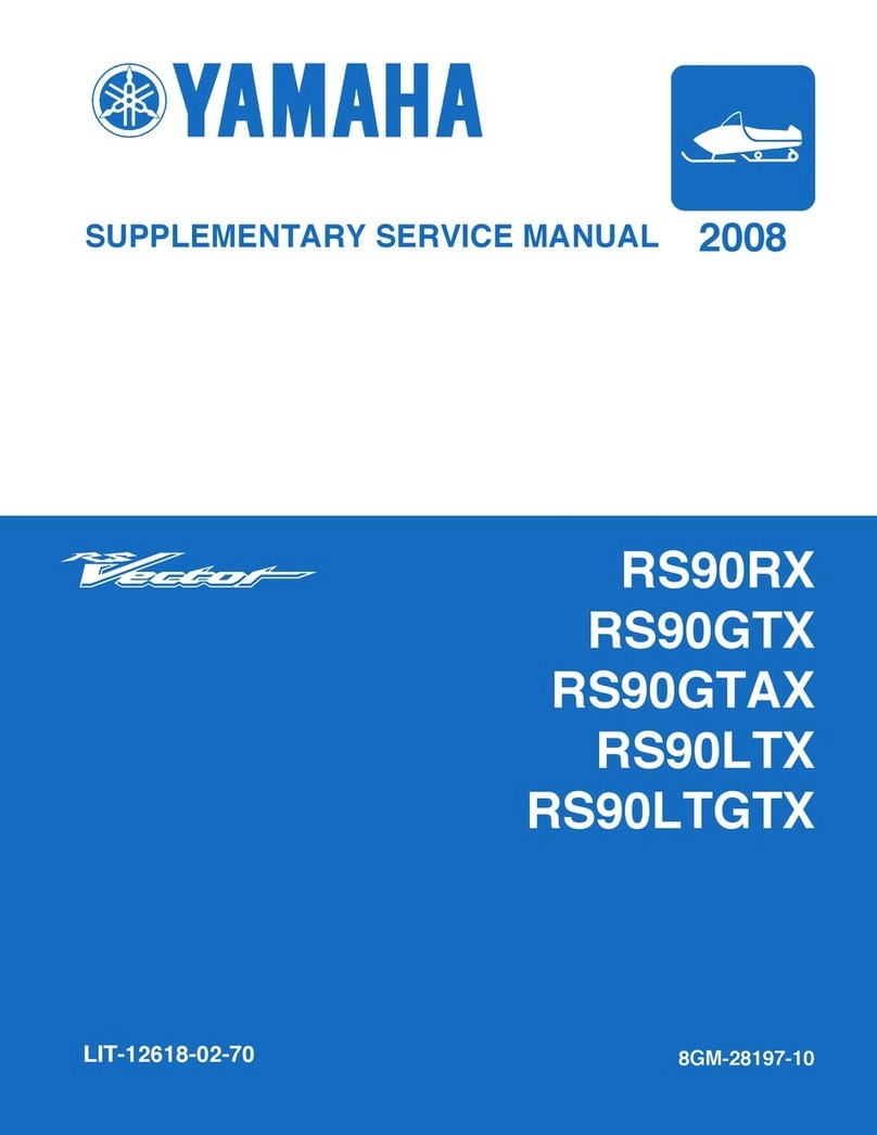 Yamaha Vector RS90RX 2008 Manual
