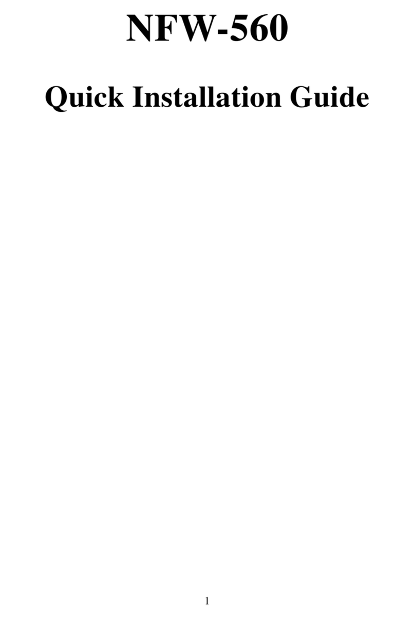 Nusoft NFW-560 Quick installation guide