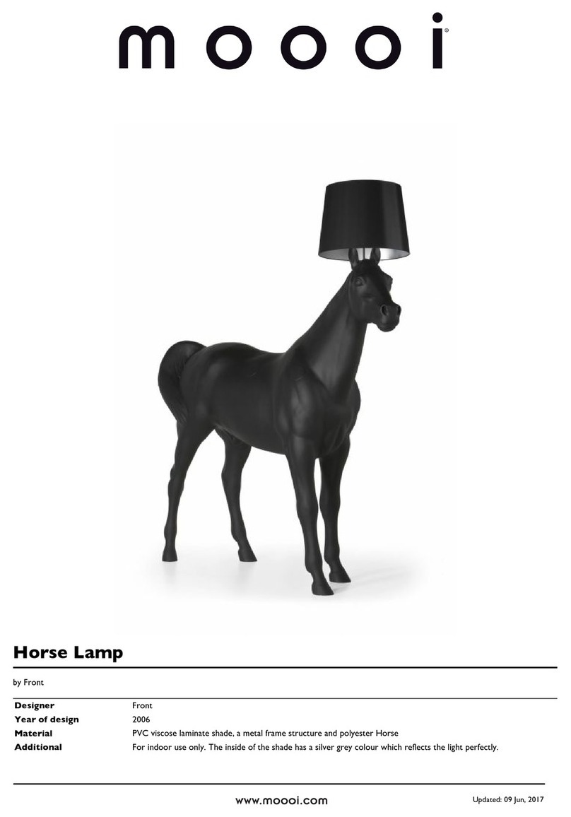 Moooi Horse Lamp Configuration guide