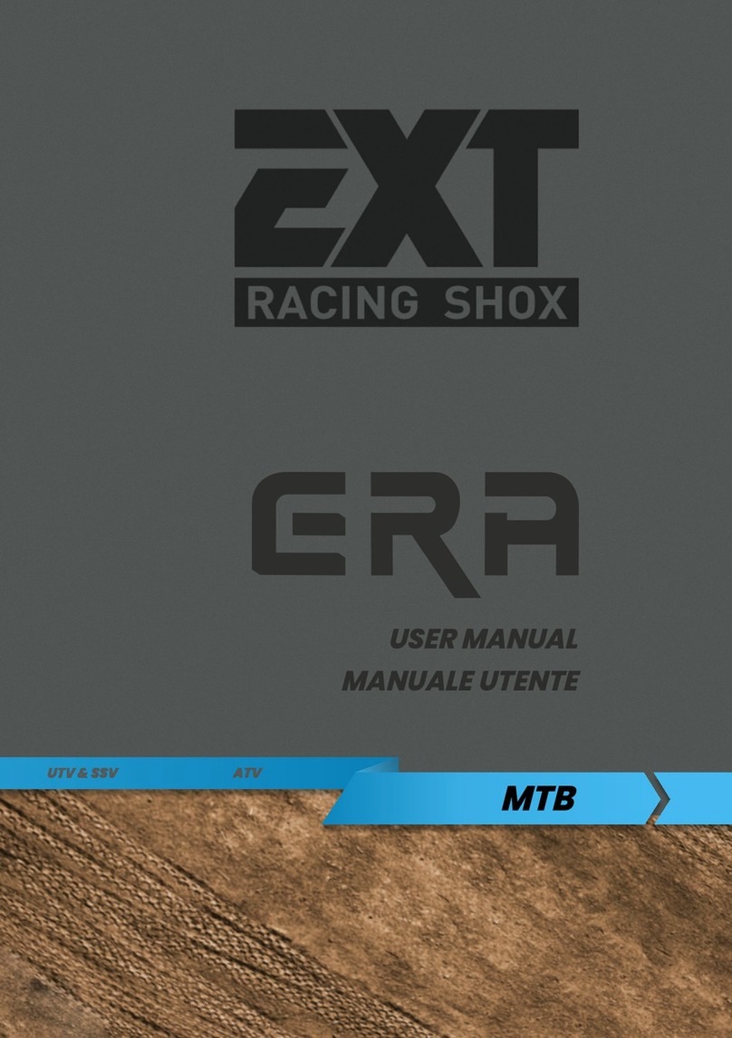 EXT Racing Shox ERA User manual EXT Racing Shox ERA User manual
