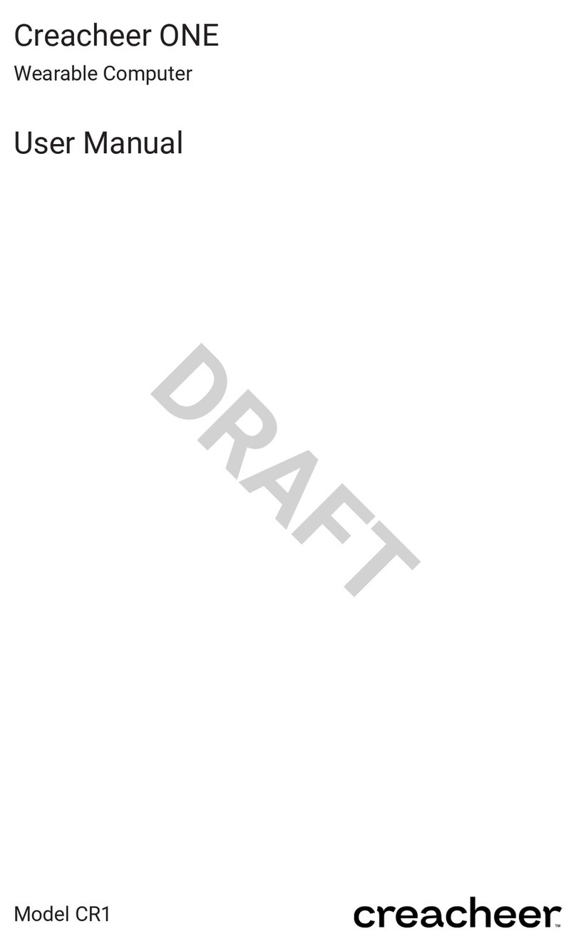 Creacheer ONE user manual
