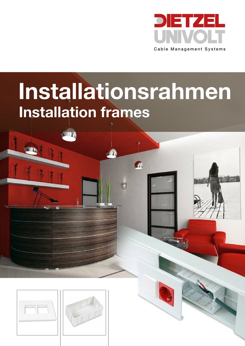 Dietzel Univolt Univolt MIFS installation guide