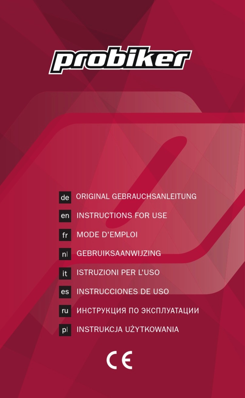 probiker JAKUTSK Instructions for use