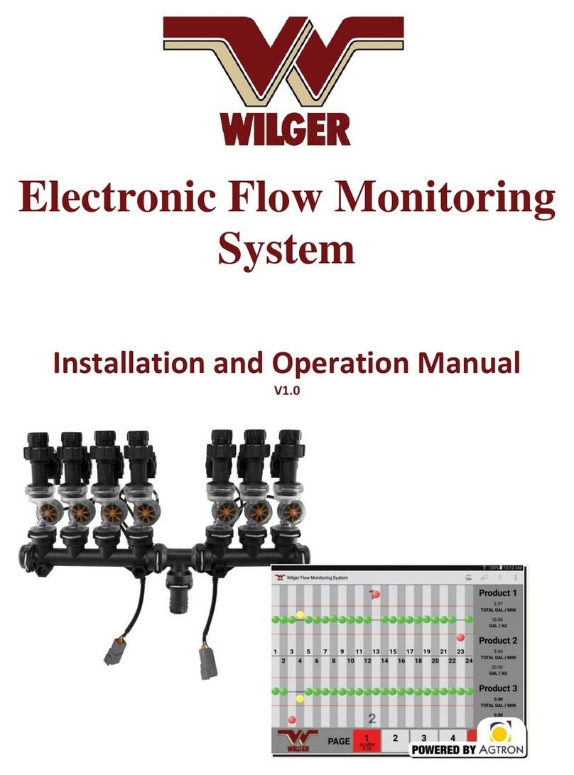 WILGER EFMS Installation and operation manual