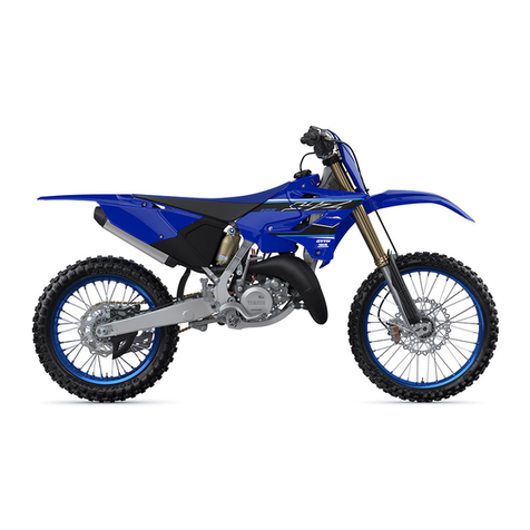 Yamaha YZ125 2021 Application guide