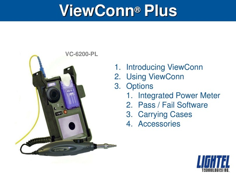 LIGHTEL Technologies ViewConn Plus VC-6200-PL quick start guide