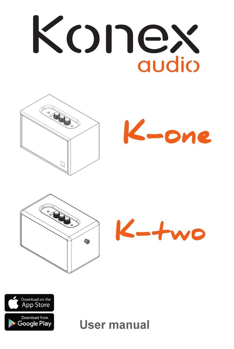Konex Audio K-One user manual