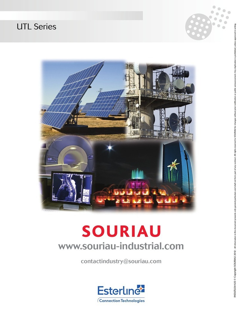 SOURIAU Esterline UTL Series manual