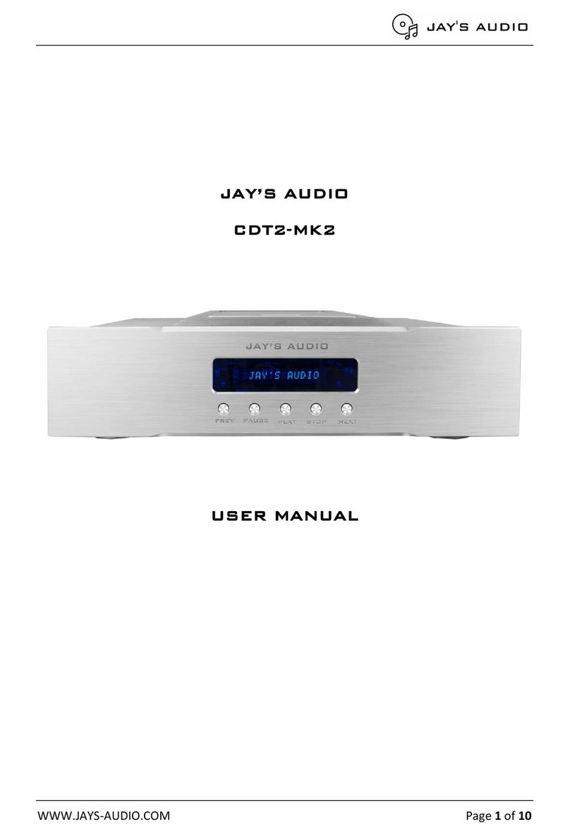 Jay's Audio CDT2-MK2 user manual