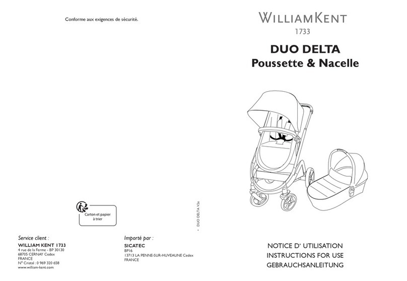 William Kent DUO DELTA Instructions for use
