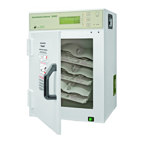 EIC transfusio-therm 2000 Quick reference guide