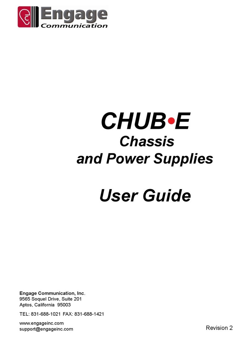 Engage Communication CHUB-E user guide Engage Communication CHUB-E user guide