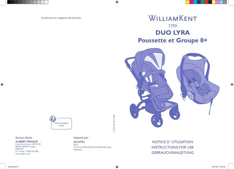 William Kent DUO LYRA Instructions for use