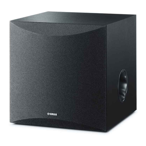 Yamaha KS-SW100 User manual