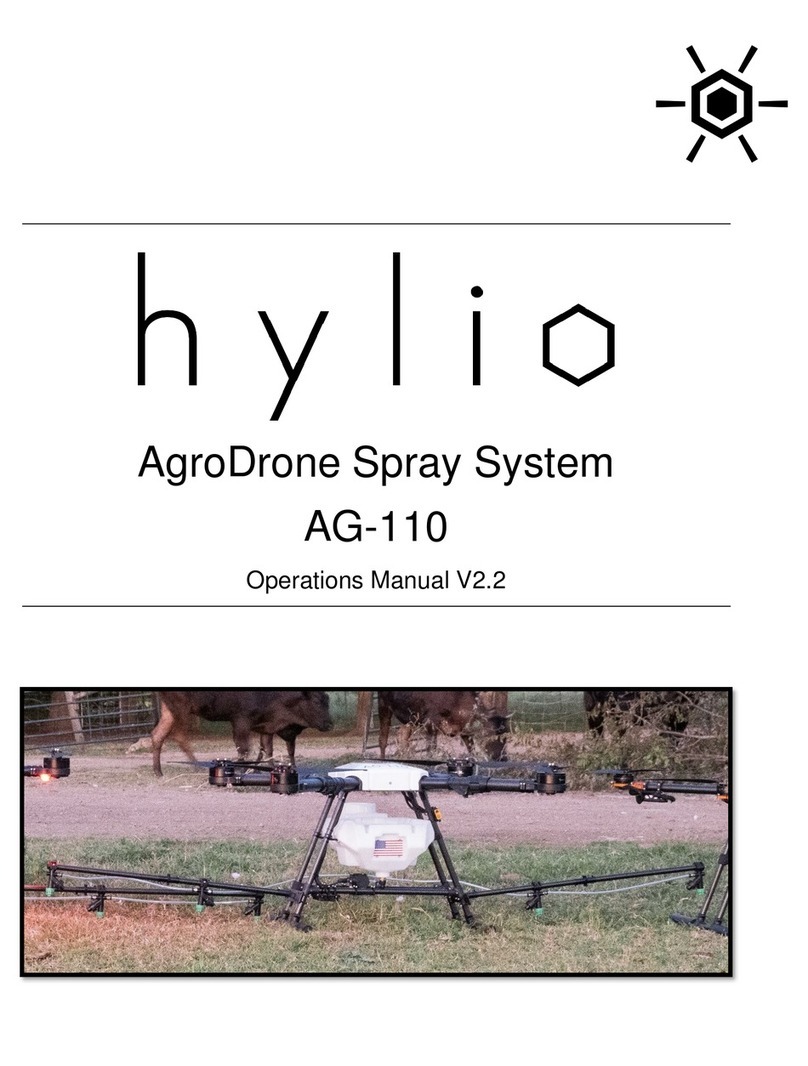Hylio AgroDrone AG-110 User manual