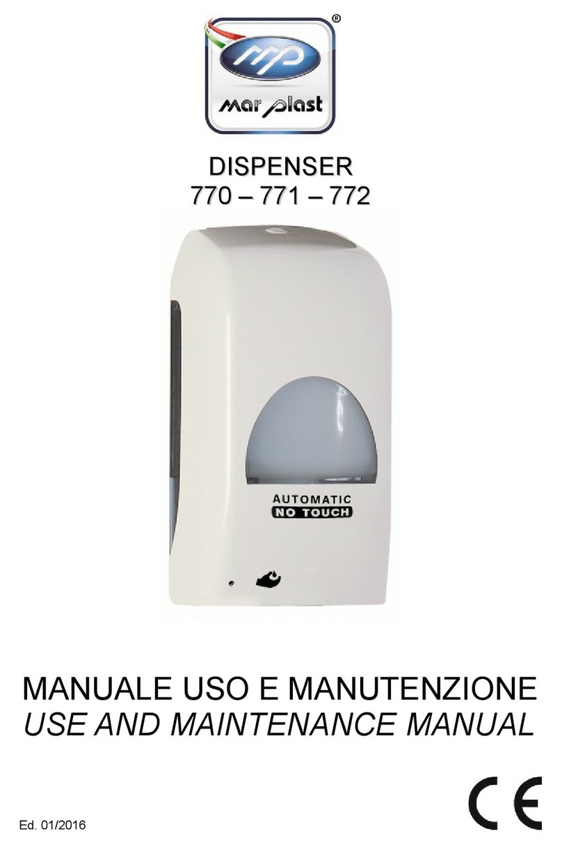 MARPLAST 770 Use and maintenance manual