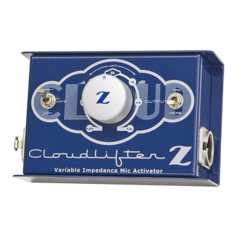 Cloud Microphones Cloudlifter CL-Z User manual