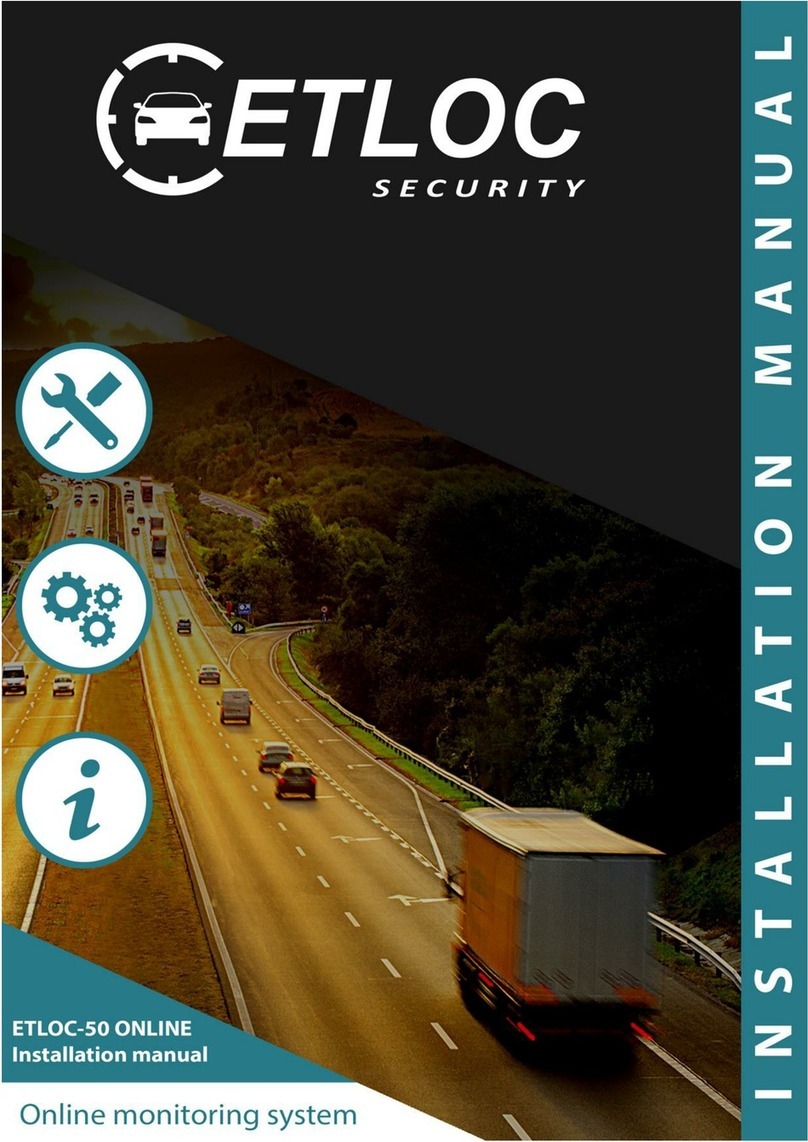 ETLOC ETLOC-50 ONLINE installation manual