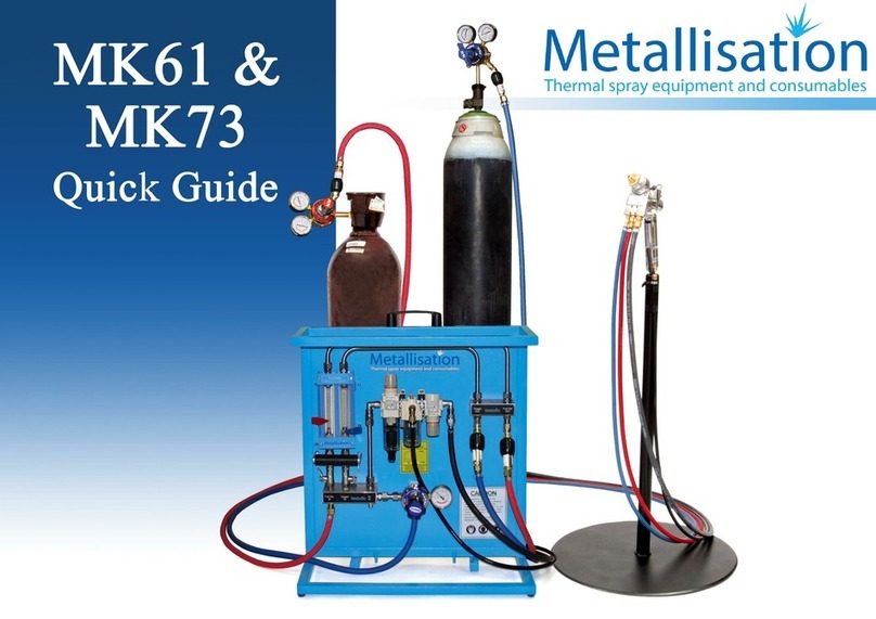 Metallisation MK 73 quick guide Metallisation MK 73 quick guide