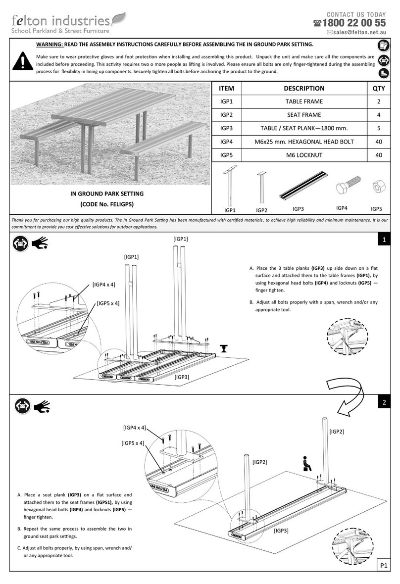 felton industries FELIGPS Assembly instructions