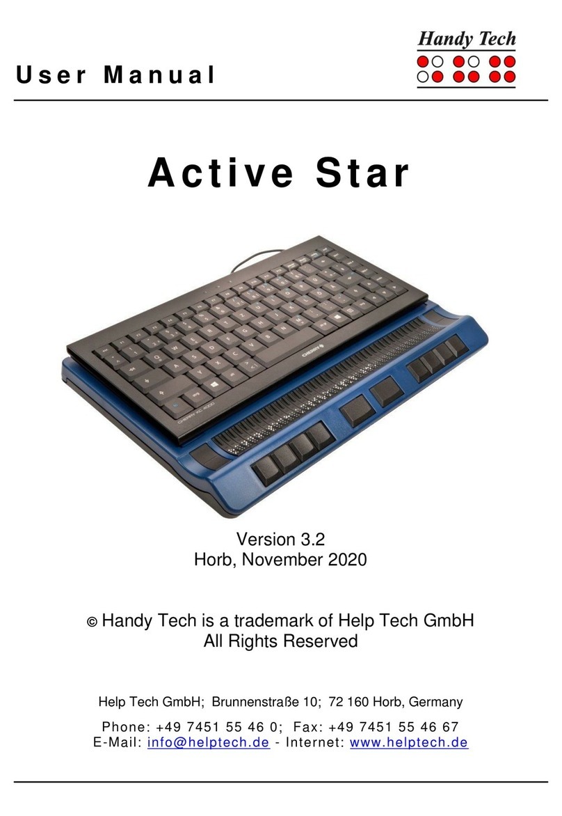 Help Tech Handy Tech Active Star user manual