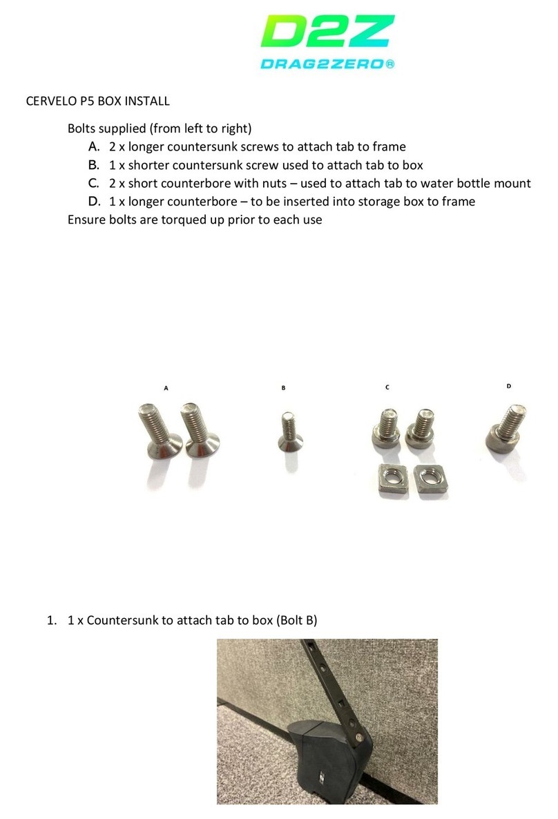 Drag2Zero Cervelo P5 quick start guide