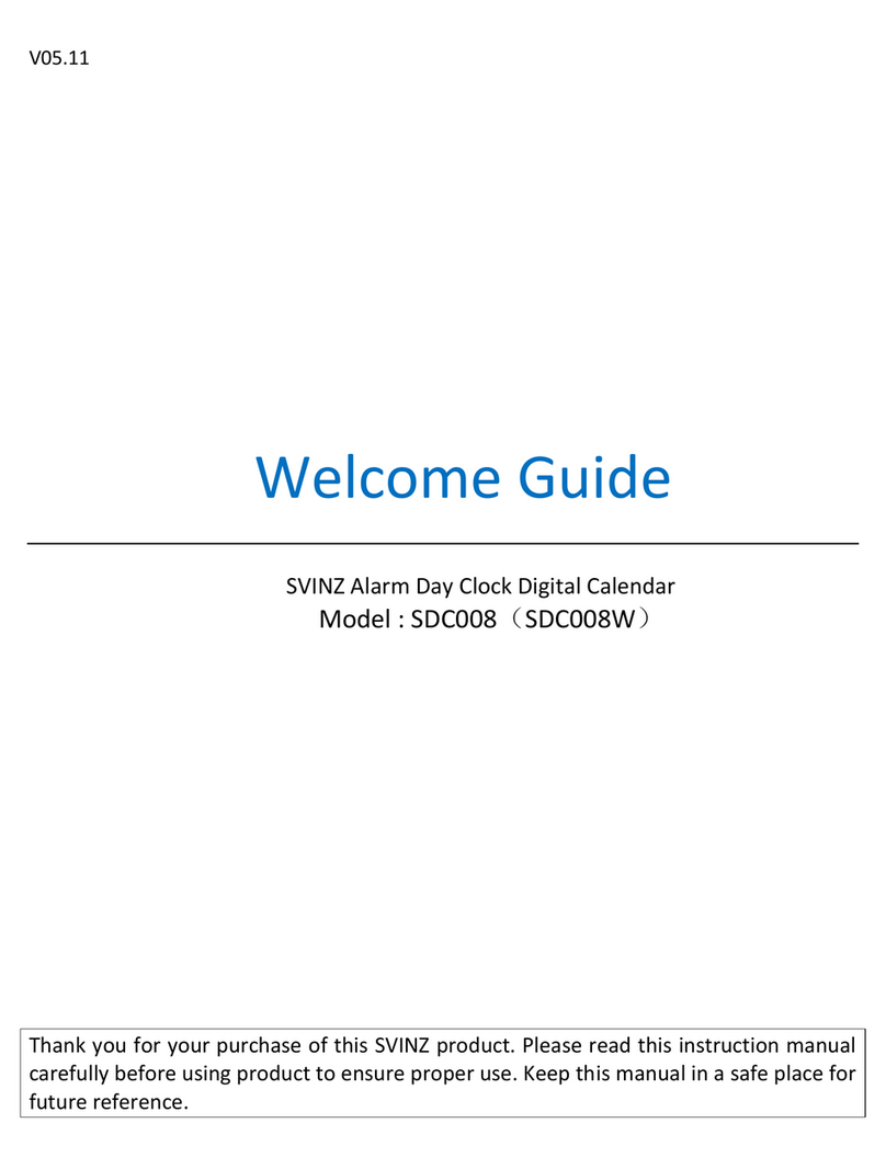 SVINZ SDC008 Welcome guide