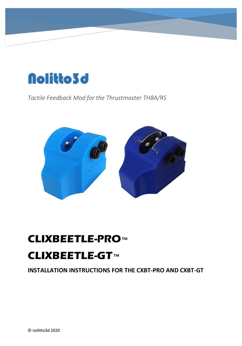 nolitto3d CLIXBEETLE-PRO installation instructions