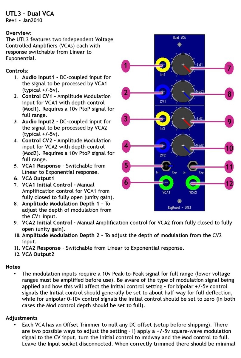 BugBrand UTL3 manual
