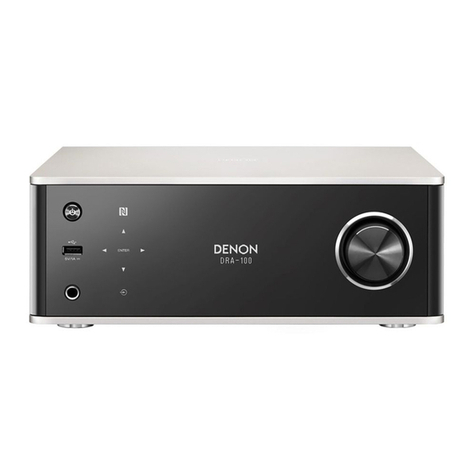 Denon DRA-100 Service manual
