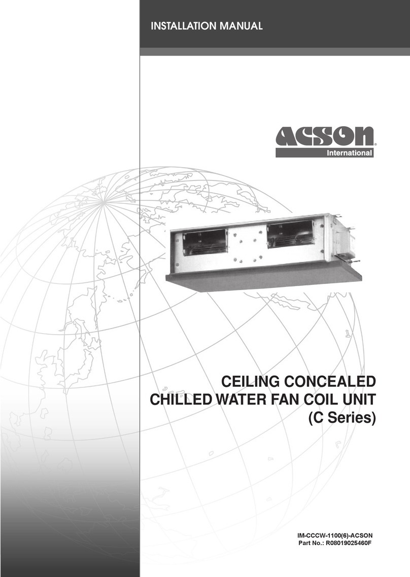 Acson C Series User manual