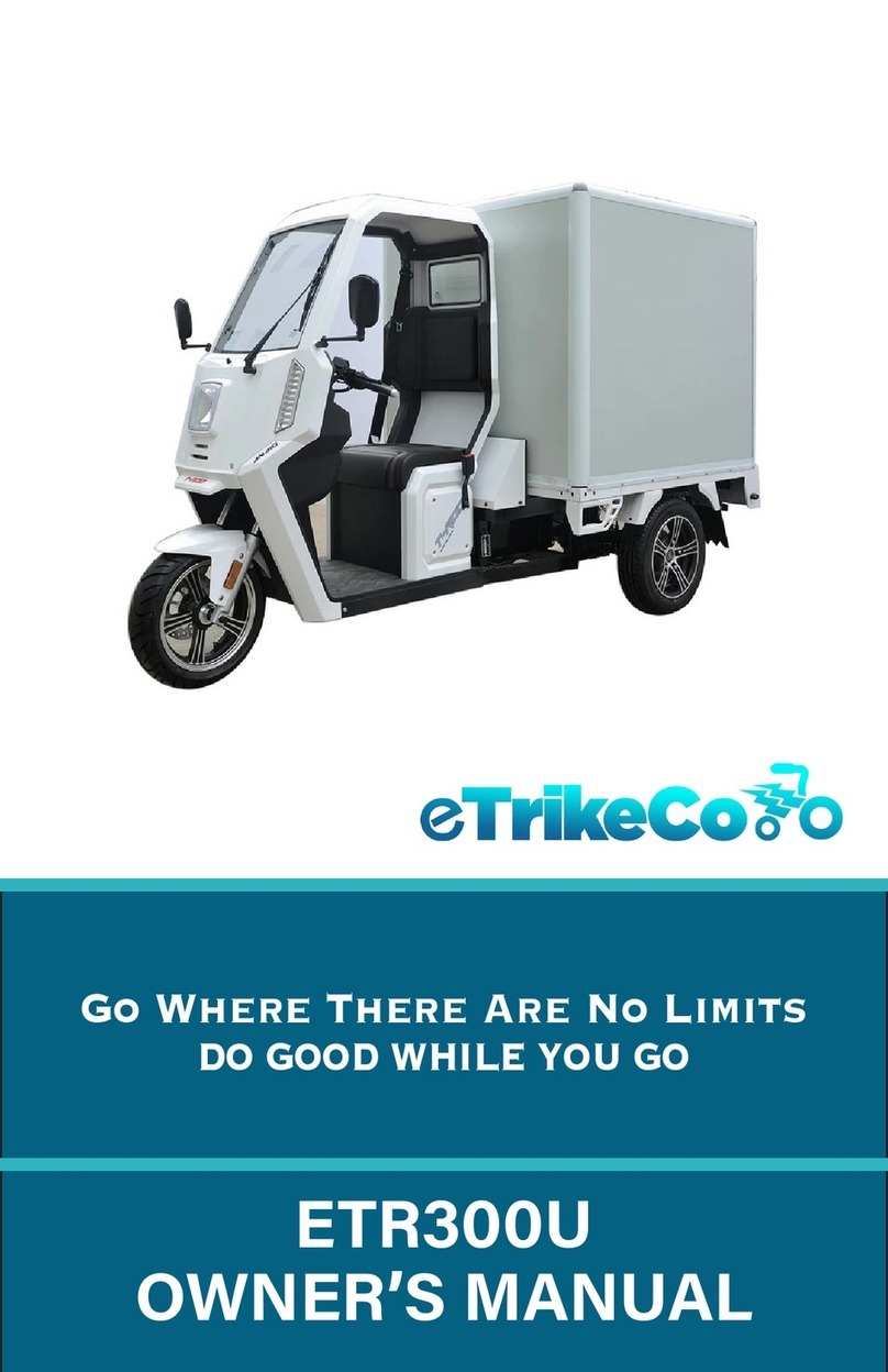 eTrikeCo ETR300U owner's manual