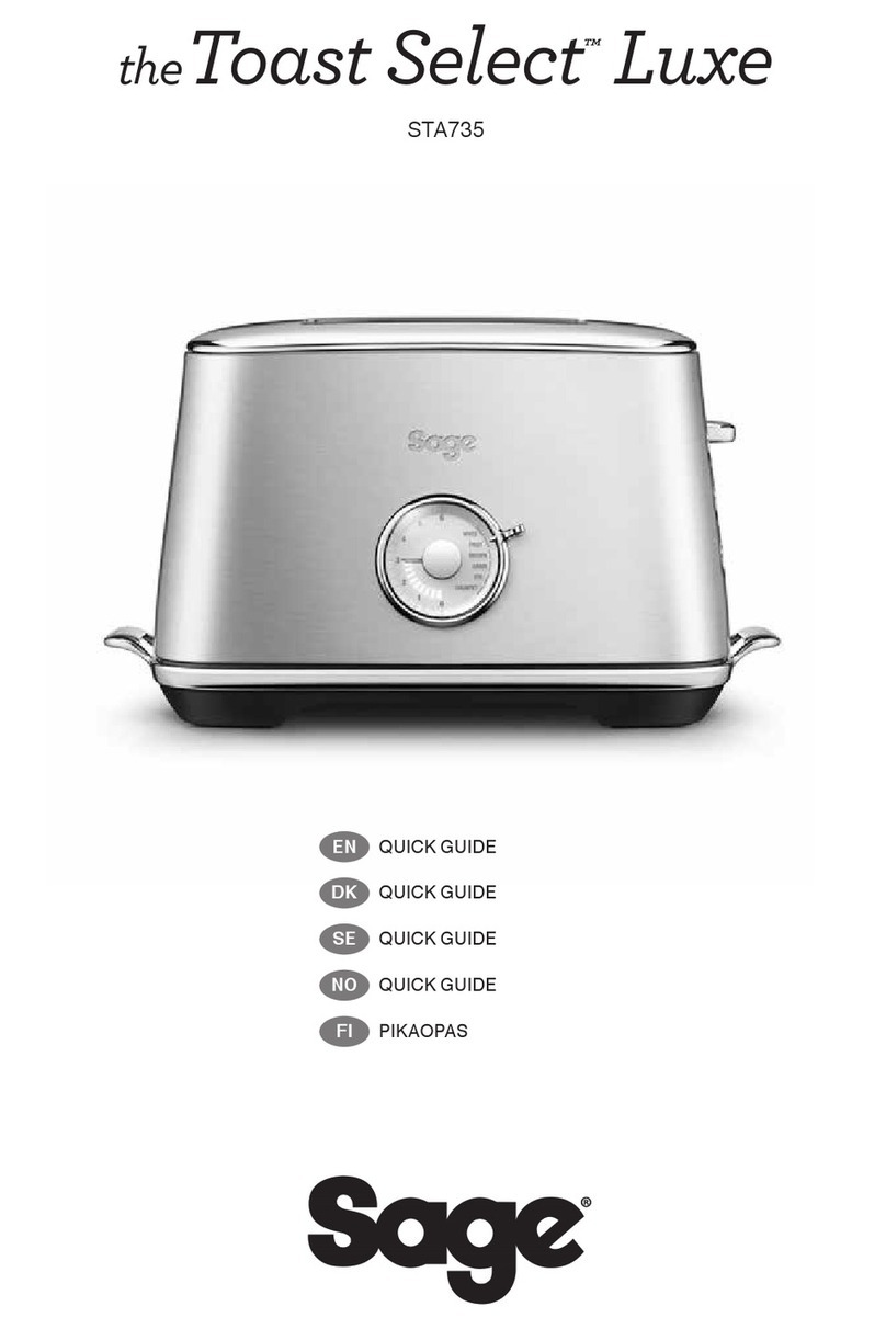 Sage the Toast Select Luxe quick guide