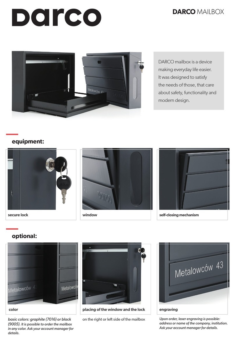 Darco W-BSL-B-L instructions