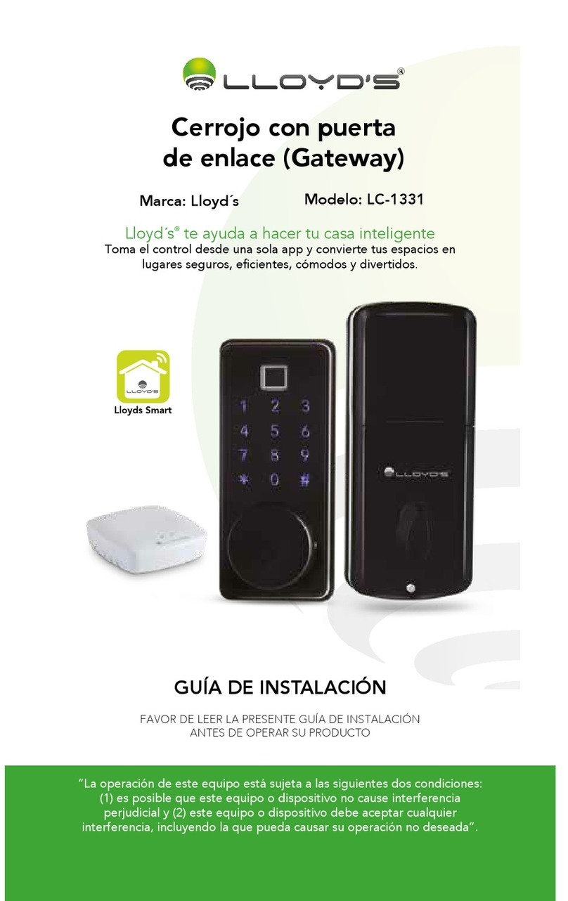 Lloyd's LC-1331 installation guide