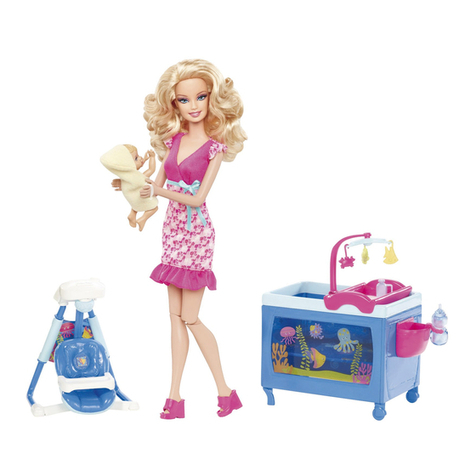Mattel Barbie Can Be Baby Sitter Doll instructions Mattel Barbie Can Be Baby Sitter Doll instructions