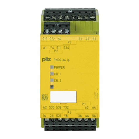 Pilz PNOZ e6.1p User manual