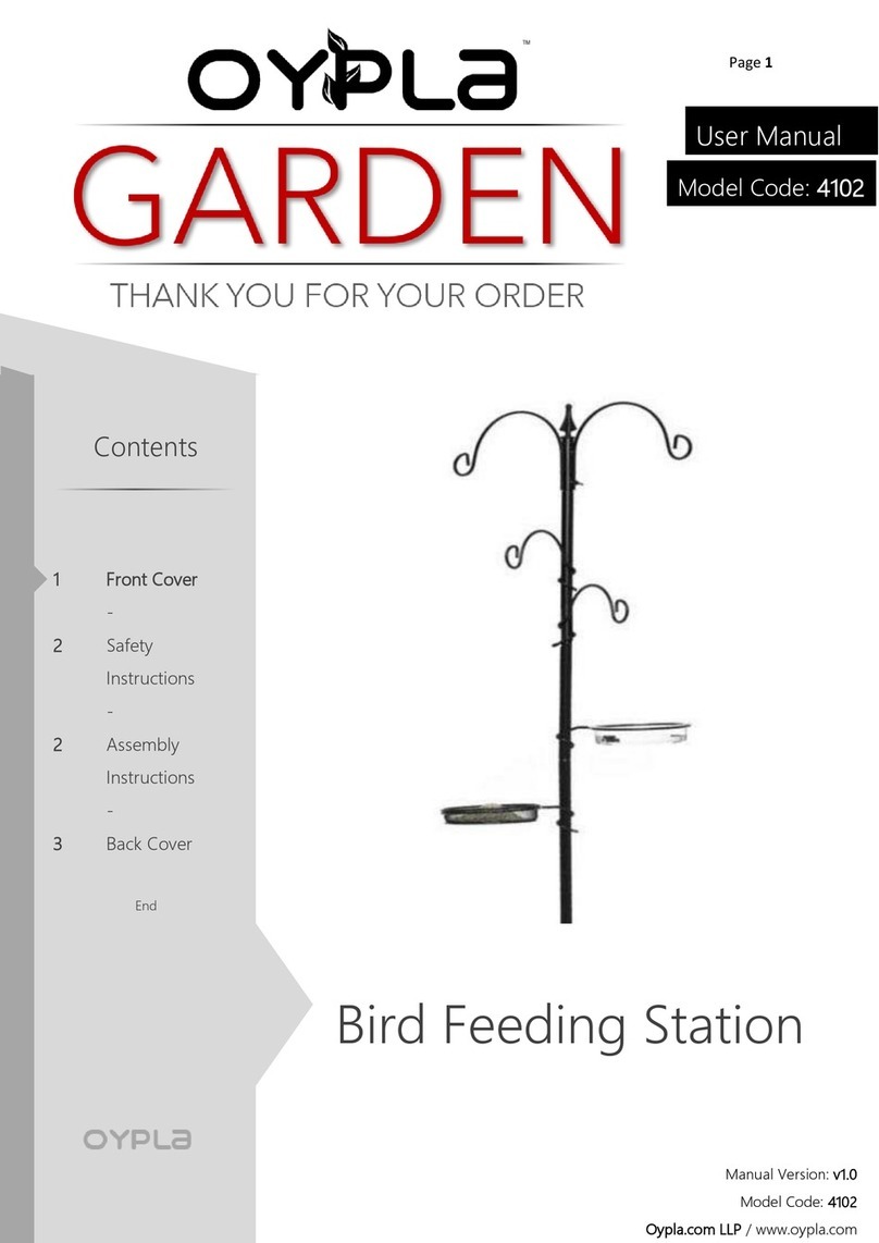 Oypla GARDEN 4102 user manual