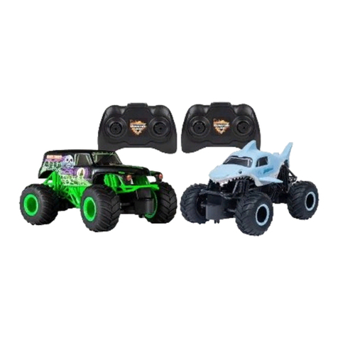 Spinmaster MONSTER JAM GRAVE DIGGER VS MEGALODON manual