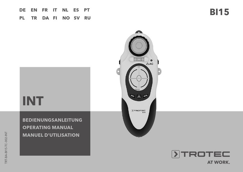 Trotec BI15 User manual