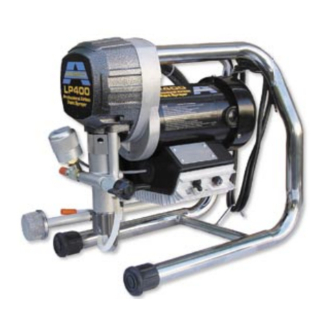 AIRLESSCO LP 400 Service & operation manual