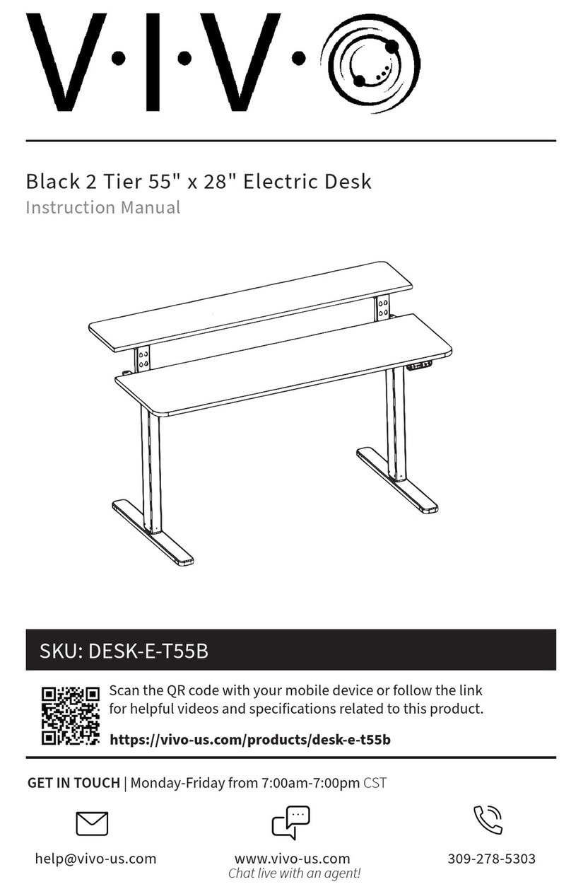Vivo DESK-E-T55B instruction manual