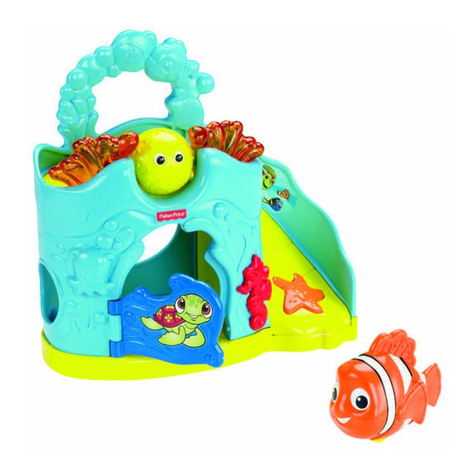 Fisher-Price Disney's Nemo Rollin' Round Ramp User manual
