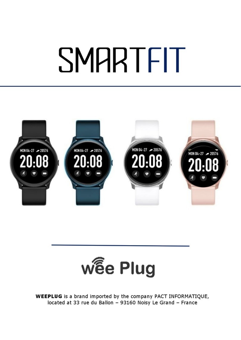 WEEPLUG GPS SMARTFIT manual