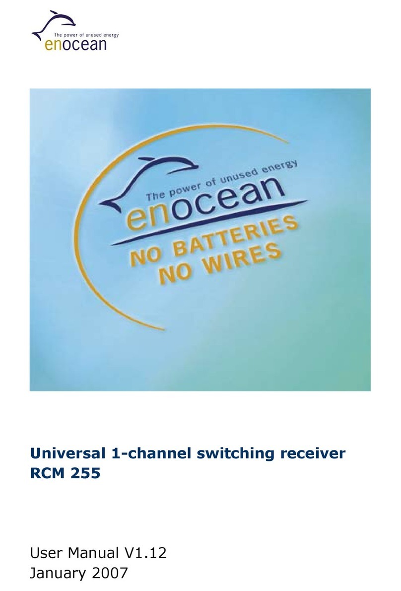 EnOcean RCM 255 User manual