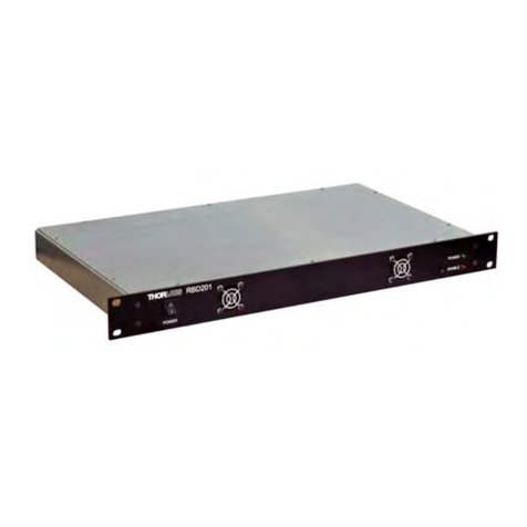 THORLABS RBD201 User manual