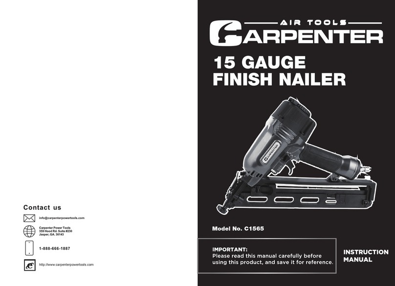 Carpenter MFG C1565 instruction manual