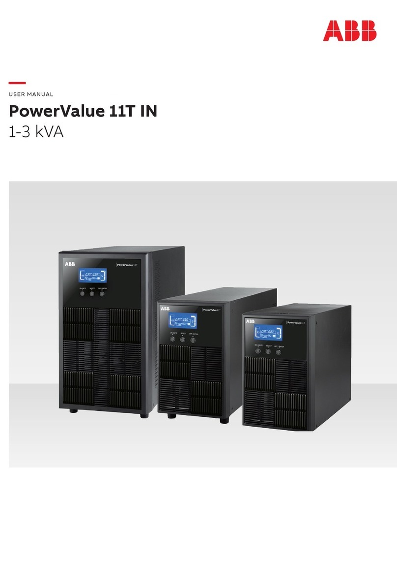ABB PowerValue 11T IN user manual